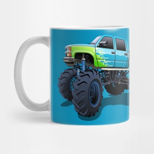 Cartoon Monster Truck Mug